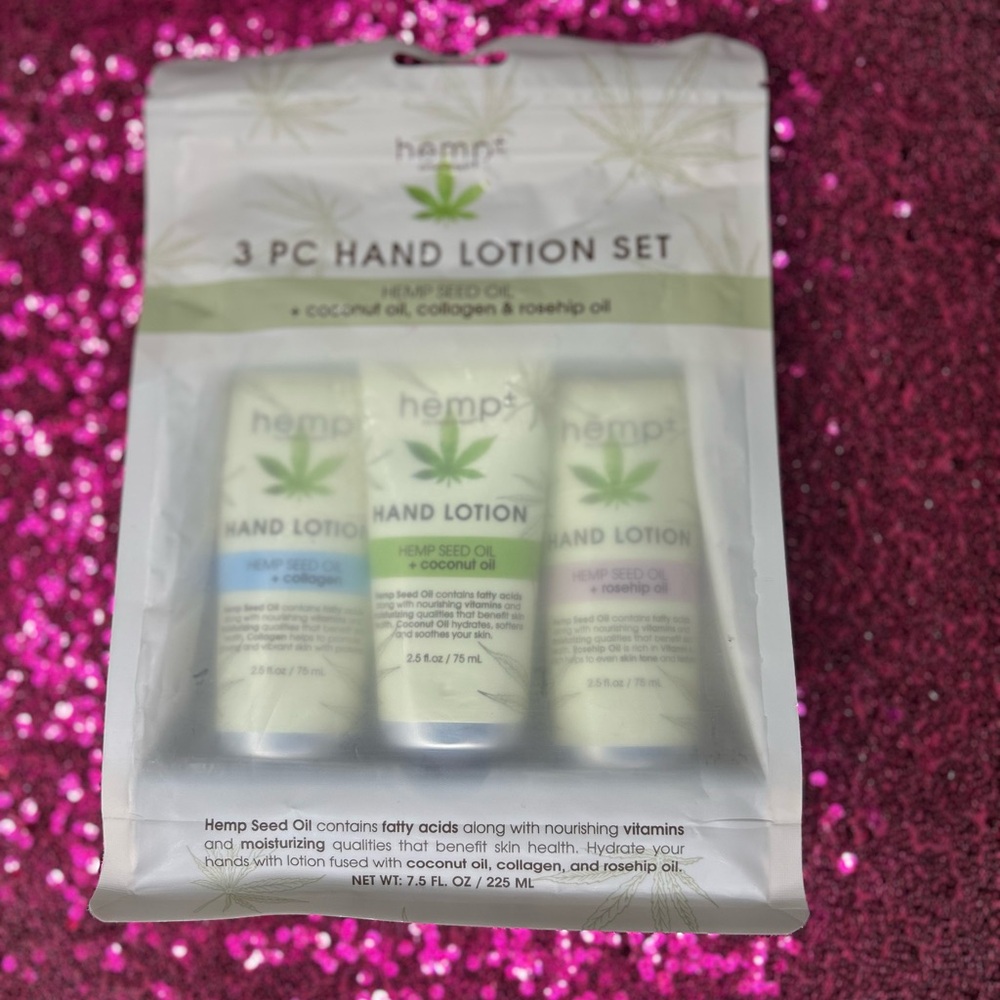 Hempz Green and Blue Hand & Foot Care Set